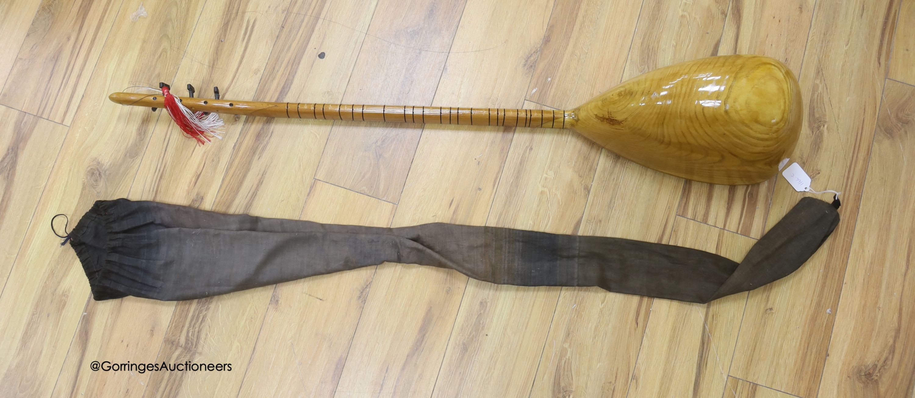 A Turkish Saz stringed instrument